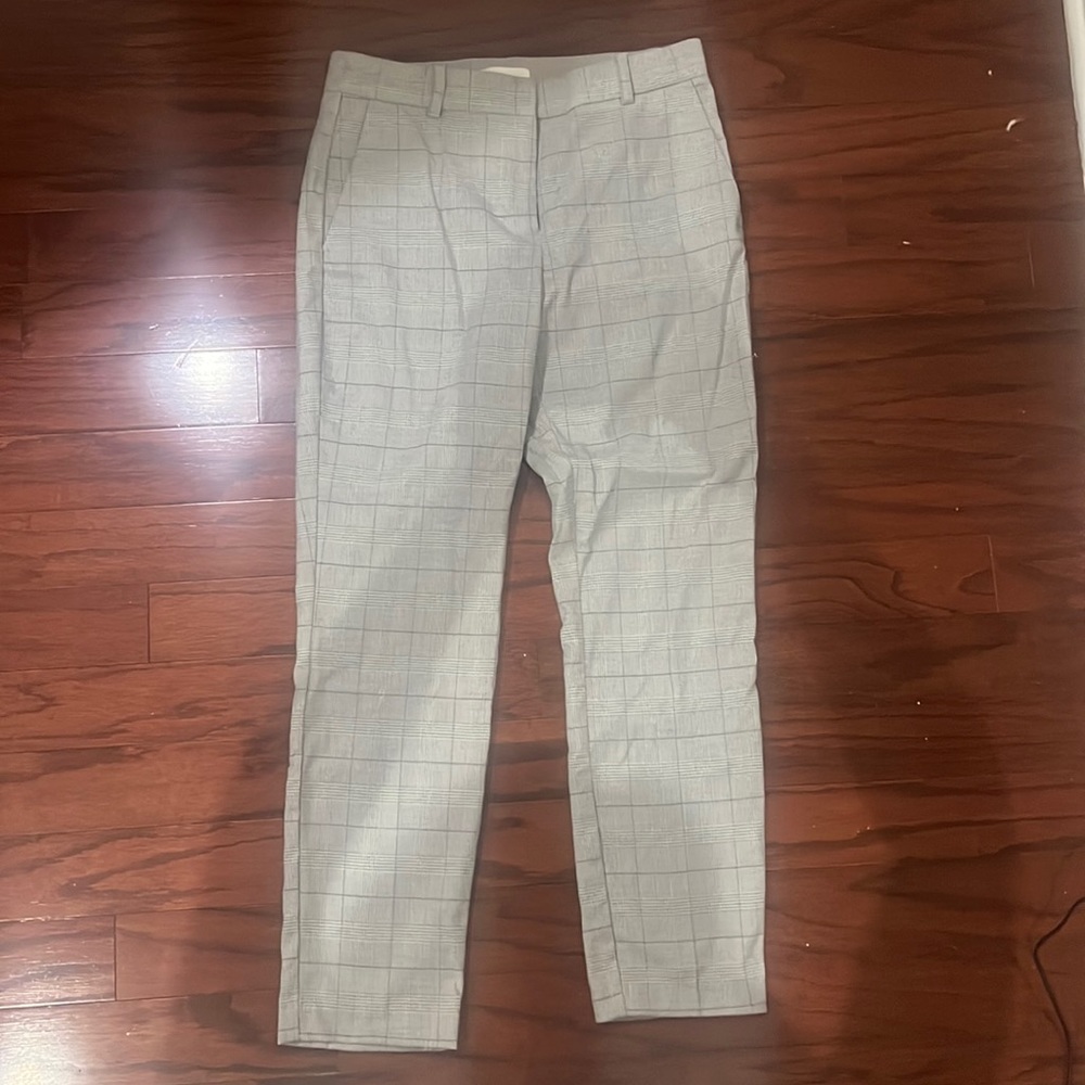 HM Plaid Ankle Pants